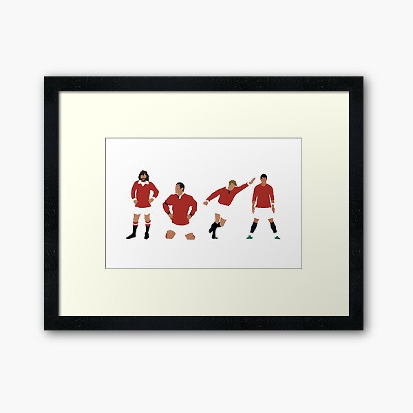 Vista previa del artículo con la obra «¡Diseño del número 7 del Manchester United!», diseñado y vendido por GoateeCo.