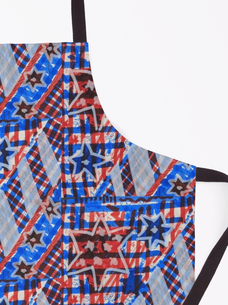 Alternate view of Red, White and Blue Apron