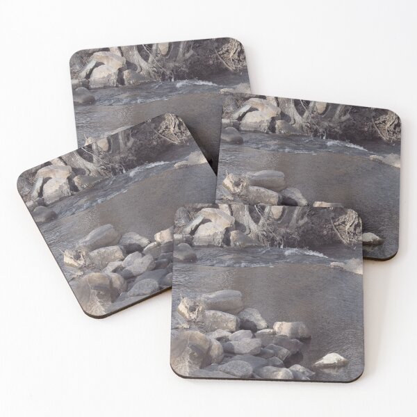Item preview, Fall mountain woods with rocks, boulders and trees designed and sold by Ventures1.