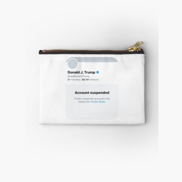 Item preview, Trump Twitter Suspension designed and sold by Jamiecsmith1986.