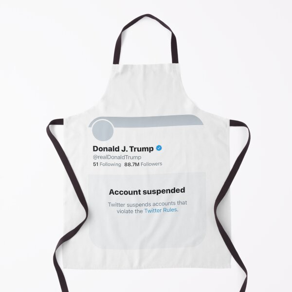 Item preview, Trump Twitter Suspension designed and sold by Jamiecsmith1986.