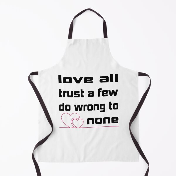 Item preview, love all trust a few do wrong to none Essential T-Shirt designed and sold by Ristinga.