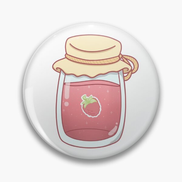 Item preview, Raspberry Jam Sticker  designed and sold by Milk Tea Art Studio.