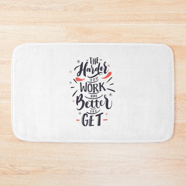 Item preview, The harder you work, the better you get, Fab T - Shirt Quote designed and sold by AMS-ART.