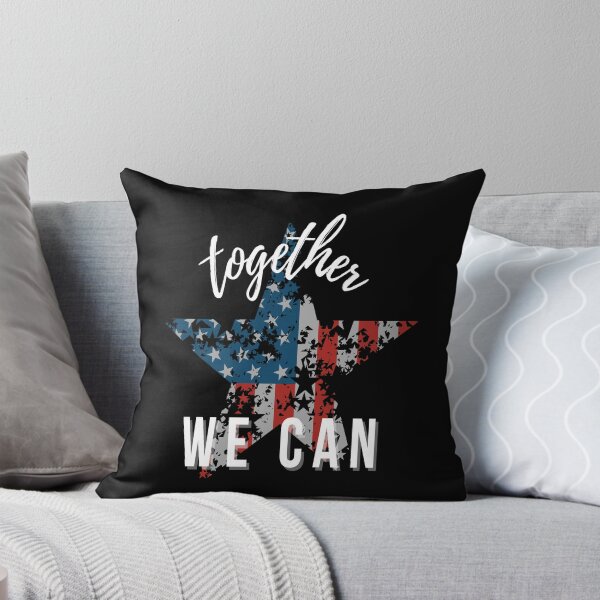Item preview, Together We Can - USA Star American Flag Distressed but Empowered designed and sold by apathecary.
