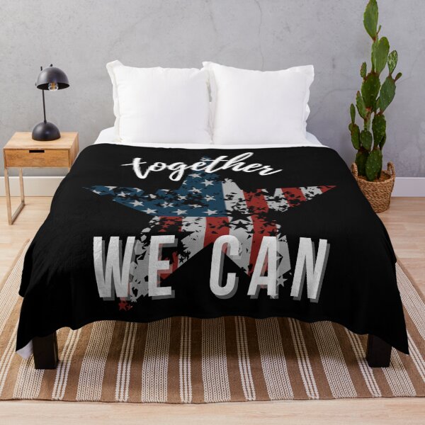 Item preview, Together We Can - USA Star American Flag Distressed but Empowered designed and sold by apathecary.