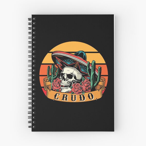 Item preview, Crudo Skull Mariachi With Cactus and Roses designed and sold by CrudoMerch.