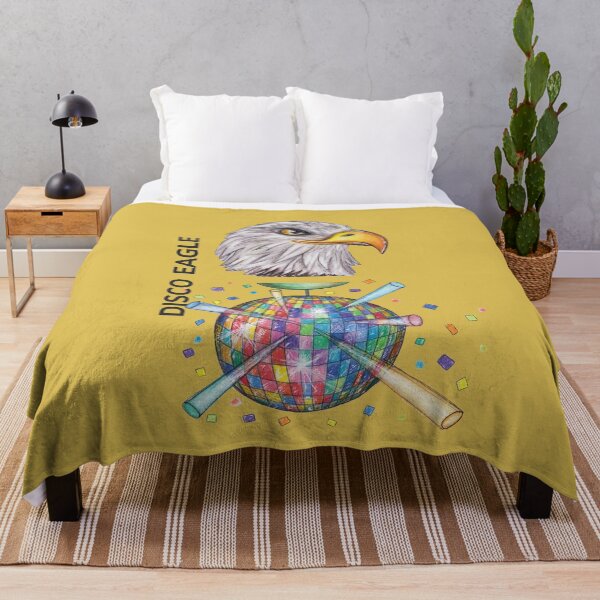 Item preview, DISCO EAGLE by FrankenDuo banana creme yellow designed and sold by FrankenDuo.