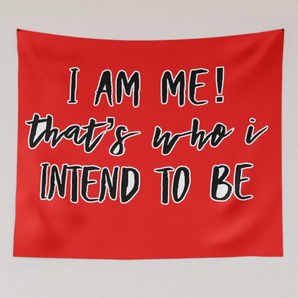 Item preview, I Am Me Just Be Yourself No to Intimidation Be Brave Self Love/Self Confidence designed and sold by NadeenInspires.