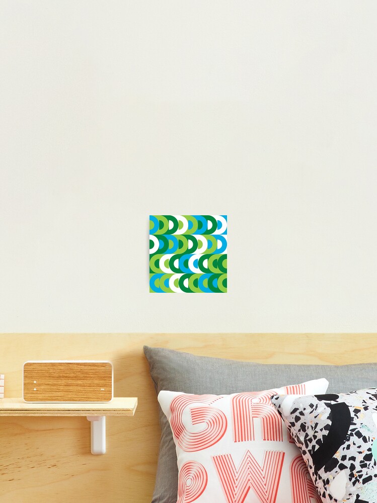 Thumbnail 2 of 3, Photographic Print, Abstract Ripple Abstract Pattern designed and sold by creativinchi.