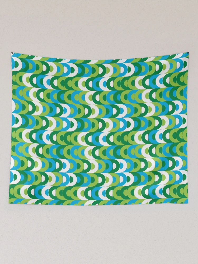 Thumbnail 2 of 3, Tapestry, Abstract Ripple Abstract Pattern designed and sold by creativinchi.