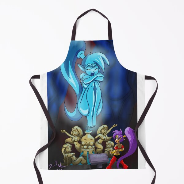 Item preview, Shantae at the Genie fountain designed and sold by SketchDM.