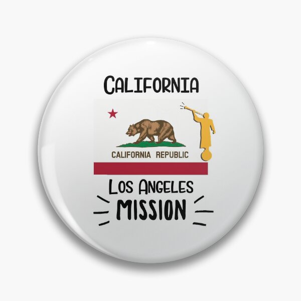 Item preview, California Los Angeles Mormon LDS Mission Missionary Gift designed and sold by TruckerJunk.