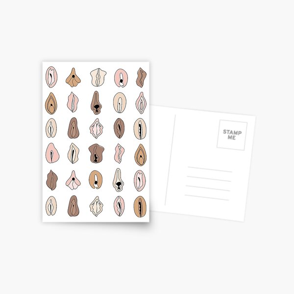 Pussy Art Postcard
