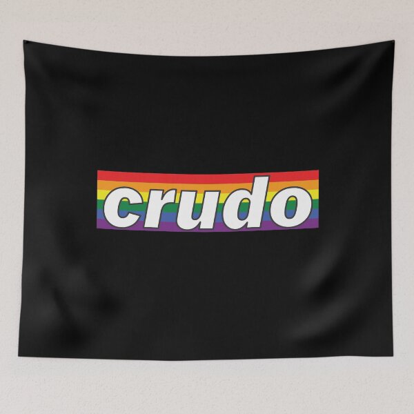 Item preview, Crudo LGBT Gay Flag designed and sold by CrudoMerch.
