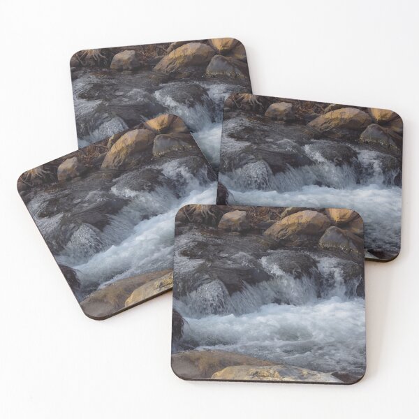 Item preview, Fall mountain woods with rocks, boulders and trees designed and sold by Ventures1.