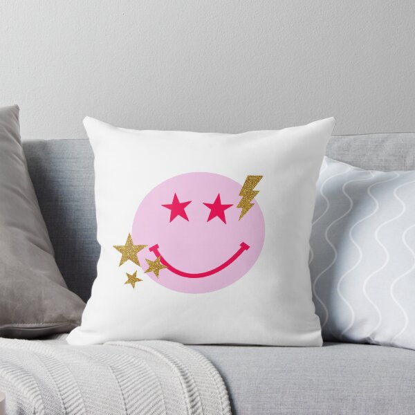 Item preview, pink preppy smiley face designed and sold by maeveamcgregor.
