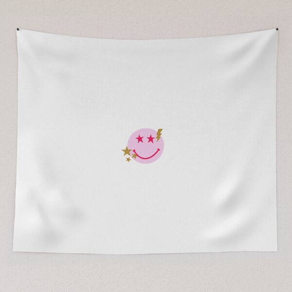 Item preview, pink preppy smiley face designed and sold by maeveamcgregor.