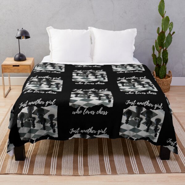 Item preview, Just a girl who loves chess - chess board designed and sold by My-Queens-Store.