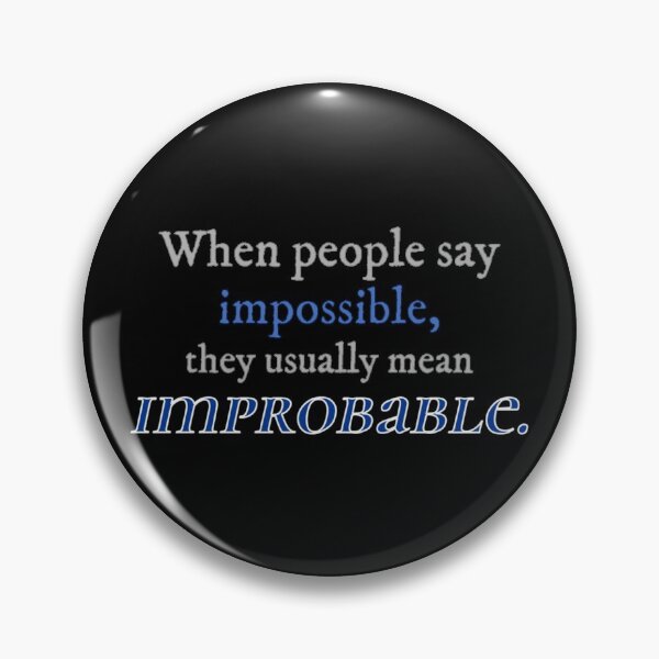 Item preview, Impossible Improbable Quote Nikolai Drawing designed and sold by lovebubbles5.