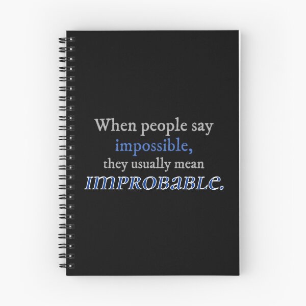 Item preview, Impossible Improbable Quote Nikolai Drawing designed and sold by lovebubbles5.