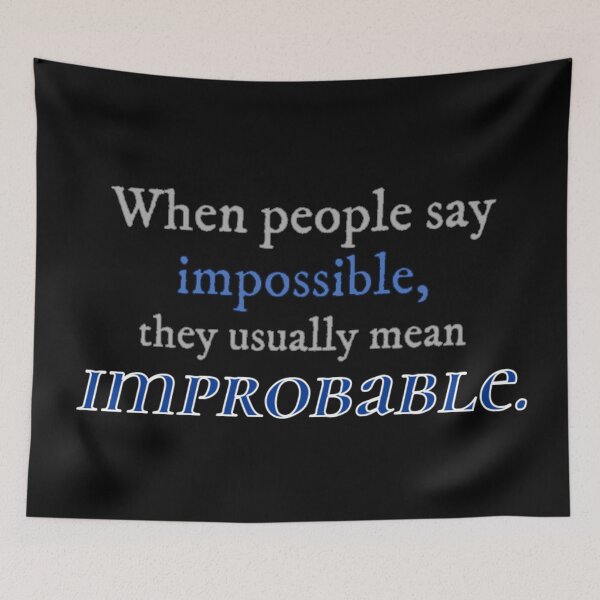 Item preview, Impossible Improbable Quote Nikolai Drawing designed and sold by lovebubbles5.
