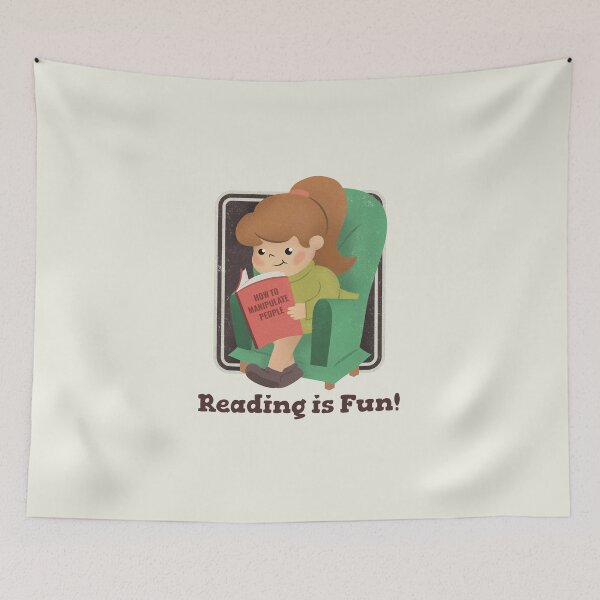 Item preview, Reading Is Fun! designed and sold by BeardedTree.