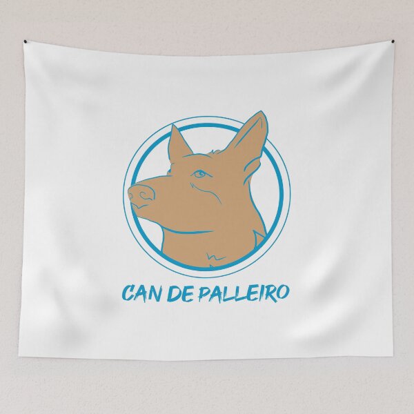 Item preview, Can Palleiro head Circle calligraphic letter fill brown blue stroke designed and sold by Fulgenl.