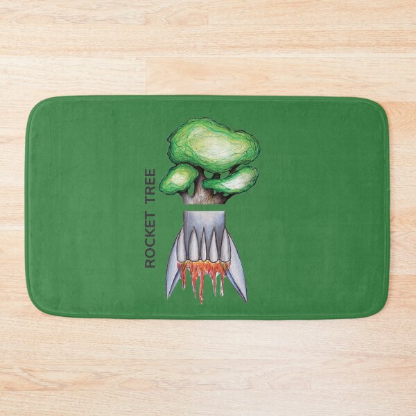 Item preview, ROCKET TREE by FrankenDuo jungle green designed and sold by FrankenDuo.