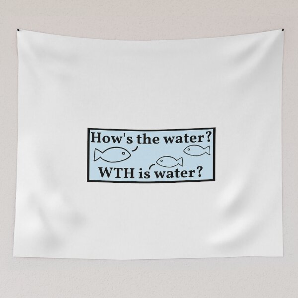 Item preview, This is Water - How's the water? WTH designed and sold by wakluz90.