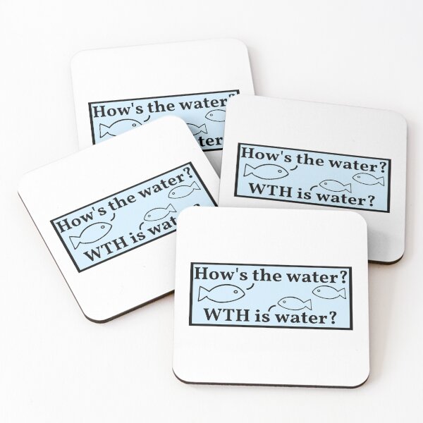 Item preview, This is Water - How's the water? WTH designed and sold by wakluz90.