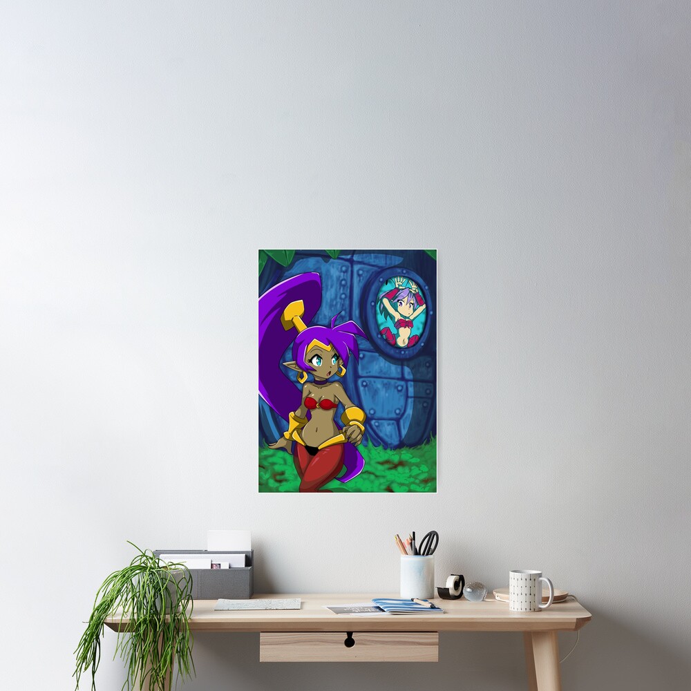 "Shantae and Lobster girl" Poster by SketchDM Redbubble