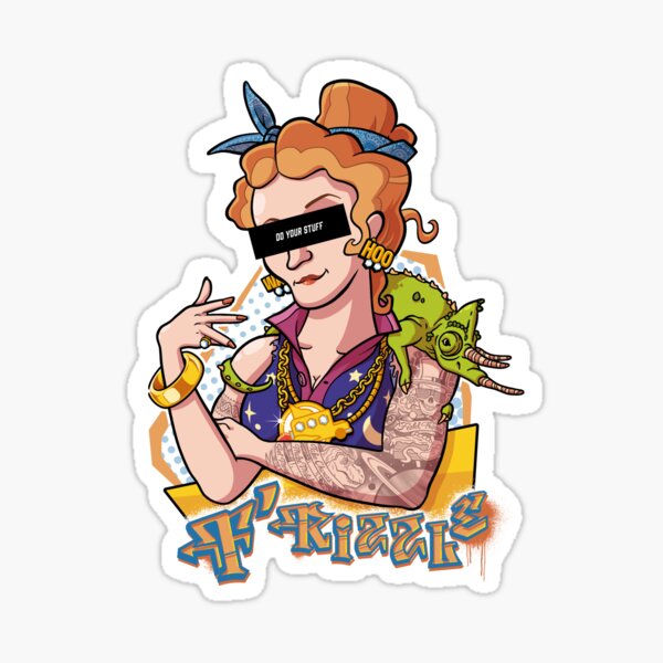 Ms. Frizzle of…Sticker / Magnet