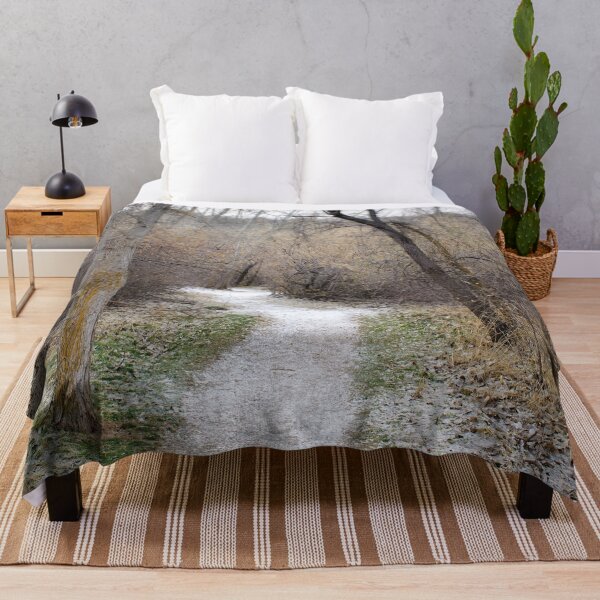 Item preview, Fall mountain woods with rocks, boulders and trees designed and sold by Ventures1.