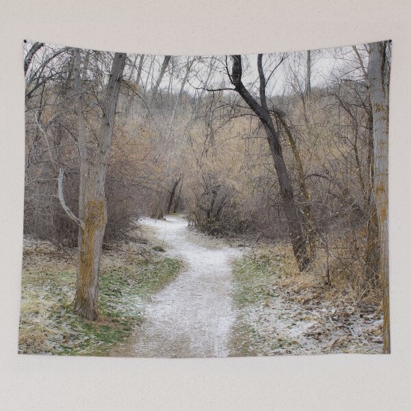 Item preview, Fall mountain woods with rocks, boulders and trees designed and sold by Ventures1.