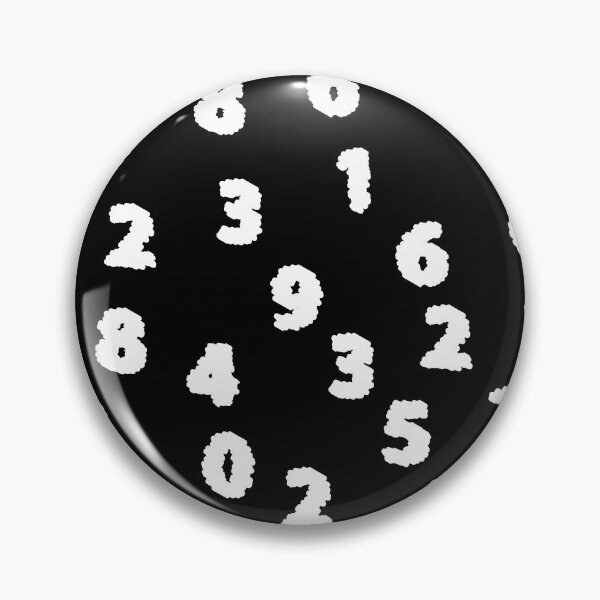 Item preview, Number seamless pattern designed and sold by Danler.