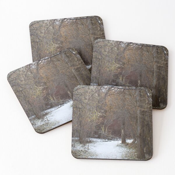 Item preview, Fall mountain woods with rocks, boulders and trees designed and sold by Ventures1.