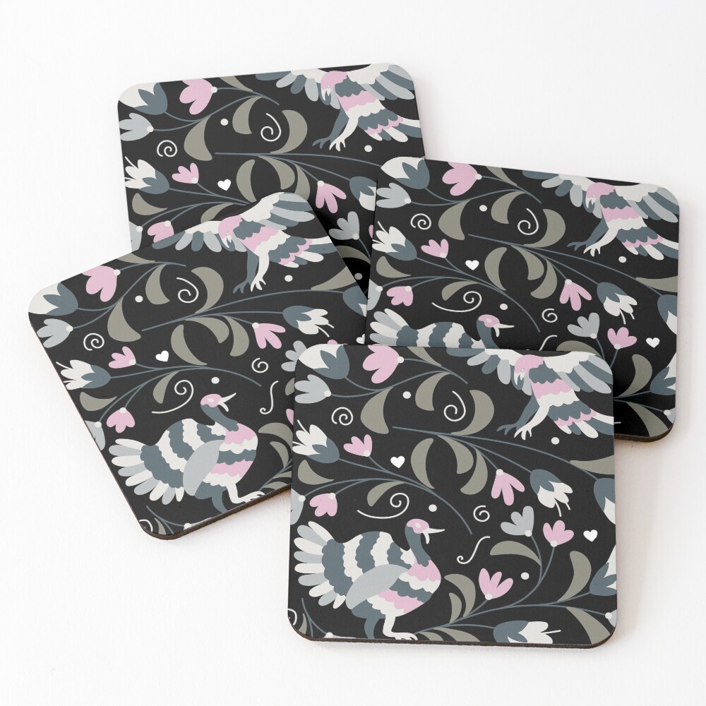 Item preview, Coasters (Set of 4) designed and sold by ModkMerch.
