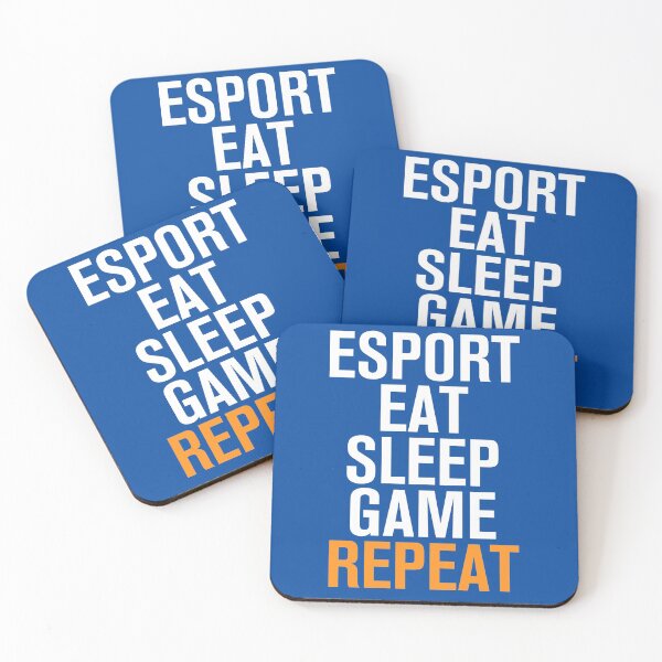 Item preview, Esport Eat Sleep Game Repeat designed and sold by RRiDesigns.