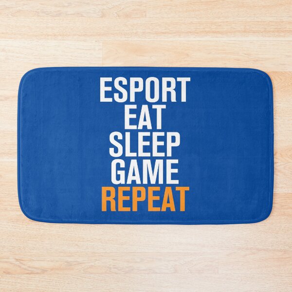 Artikelvorschau, Esport Eat Sleep Game Wiederholung entworfen und verkauft von RRiDesigns.