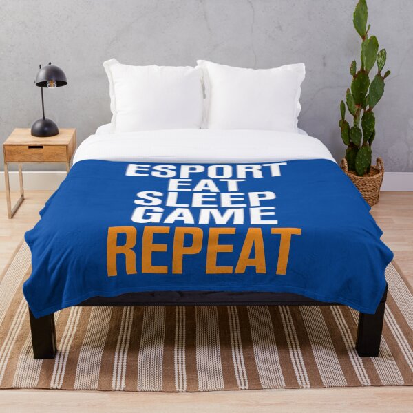 Item preview, Esport Eat Sleep Game Repeat designed and sold by RRiDesigns.