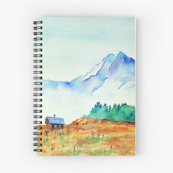 Item preview, Cabin in the Mountains designed and sold by AlaskaArtist.
