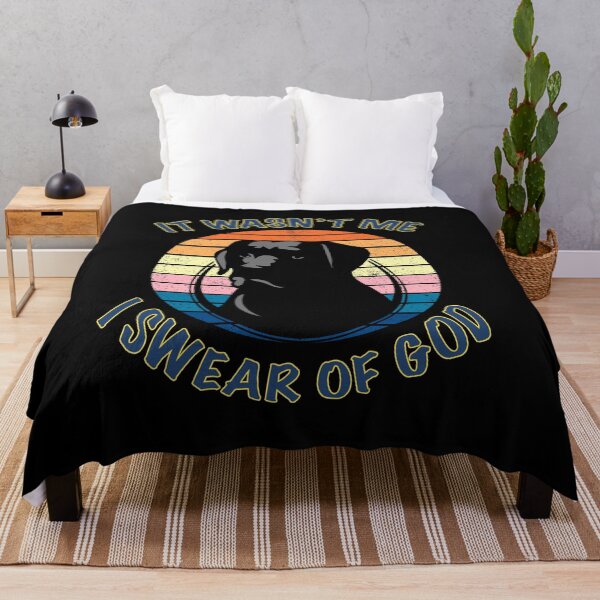Item preview, Funny It wasn't me ( Labrador Retriever Dog ) I swear of God Gift designed and sold by OMCreative.