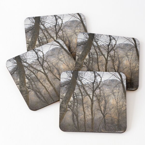 Item preview, Fall mountain woods with rocks, boulders and trees designed and sold by Ventures1.