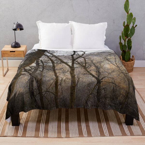 Item preview, Fall mountain woods with rocks, boulders and trees designed and sold by Ventures1.