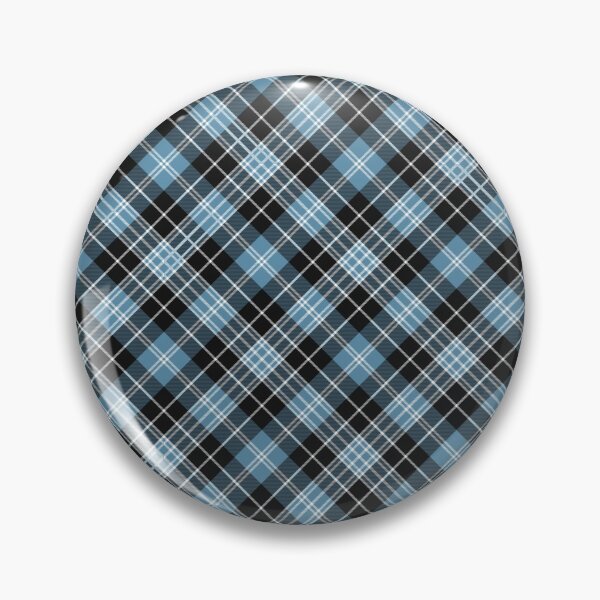 Item preview, Clark Clan Ancient Tartan Scottish Blue Diagonal Plaid designed and sold by Spaceshipsells.