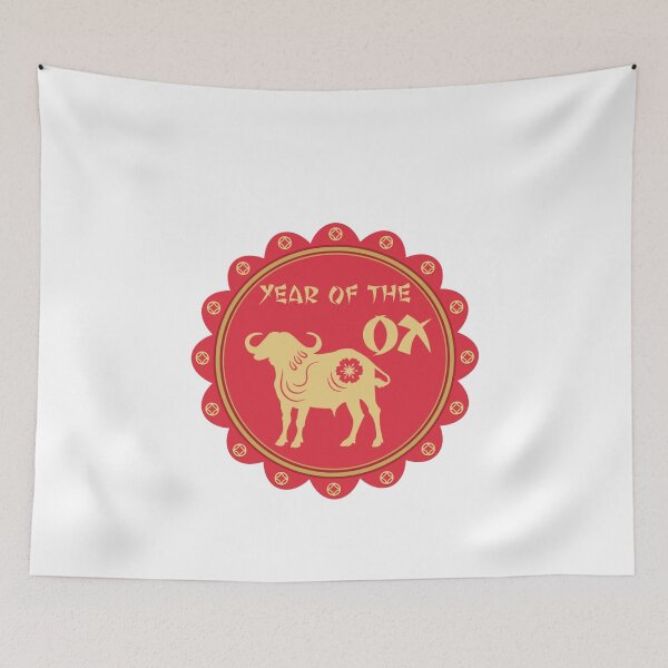 Item preview, 2021 Year of the Ox - Chinese New Year - Chinese Zodiac designed and sold by brizodesign.