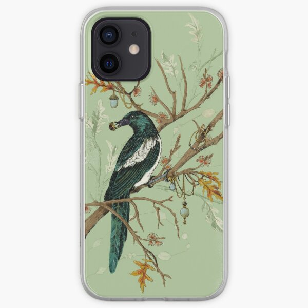 Magpie Birds iPhone Soft Case
