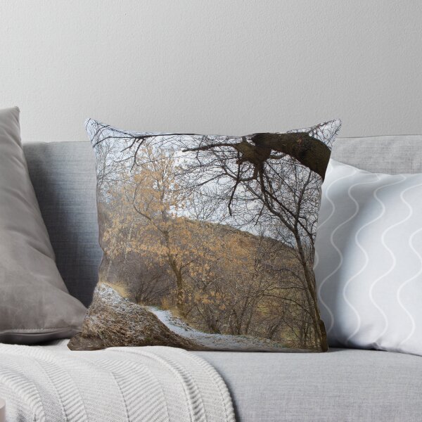 Item preview, Fall mountain woods with rocks, boulders and trees designed and sold by Ventures1.