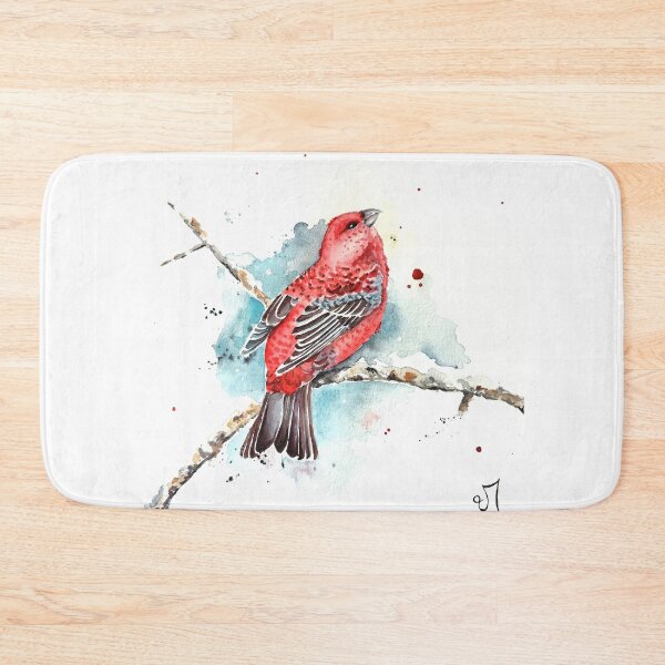 Item preview, Watercolor Red Winter Bird designed and sold by imaginebyIT.